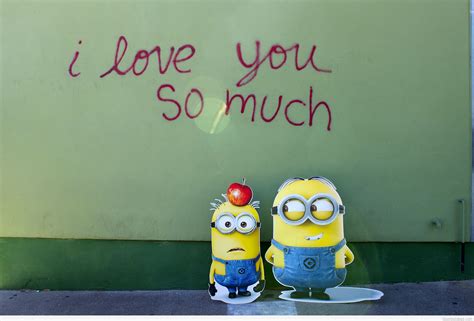 Free Download Funny I Love You So Much Cartoon Wallpaper 2304x1563