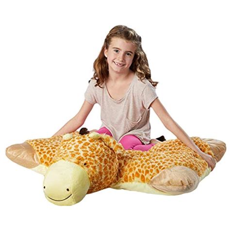 Check out our jumbo giraffe selection for the very best in unique or custom, handmade pieces from our shops. Pillow Pets Jumboz, Giraffe, 30" Jumbo Folding Plush ...