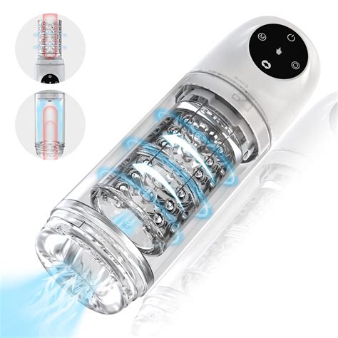 Buy In Upgraded Male Masturbator S Lockable One Click Release Vacuum Penis Pumps Rhythmic