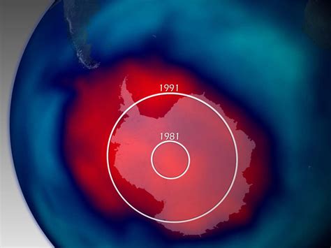 Antarctic Ozone Hole Now As Big As North America Cbs News