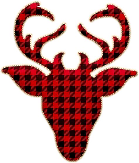 Buffalo Plaid Deer Holiday Free Image On Pixabay