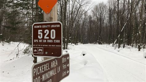 Some Oconto County Snowmobile Trails To Open On Christmas Eve