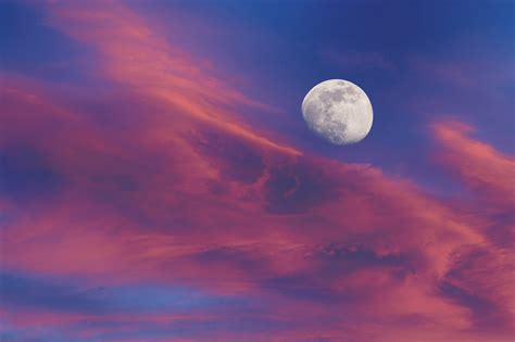Moon Sky Clouds Night Free Stock Photo Public Domain Pictures
