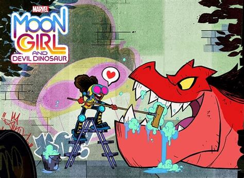 Moon Girl And Devil Dinosaur Announces Cast Key Art Released Pressboltnews