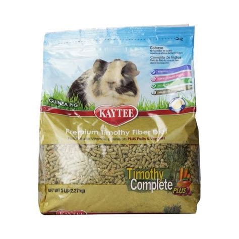 Kaytee Timothy Complete Plus Guinea Pig Food 5 Lb