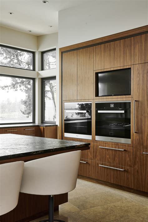 Contemporary Kitchen Features Luxurious Millwork Modern Home Magazine