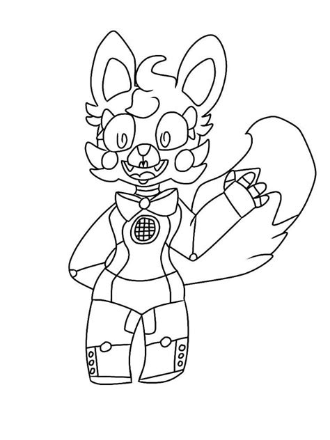39+ fnaf foxy coloring pages for printing and coloring. Funtime Foxy | FNAF : Sister Location Amino