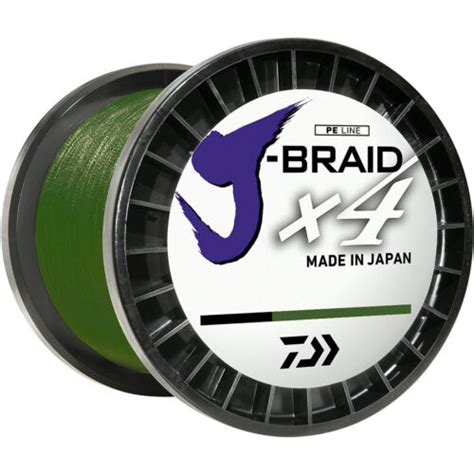 Daiwa Yard J Braid X Braided Fishing Line Dark Green Ebay