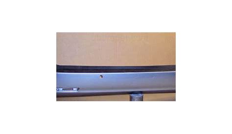 toyota sienna rear bumper replacement cost