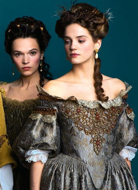 Anna Brewster And Elisa Lasowski In Versailles 2015 17th Century