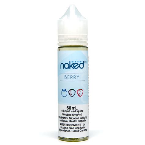 Berry Very Cool E Liquid Naked Menthol Ml Vapemall