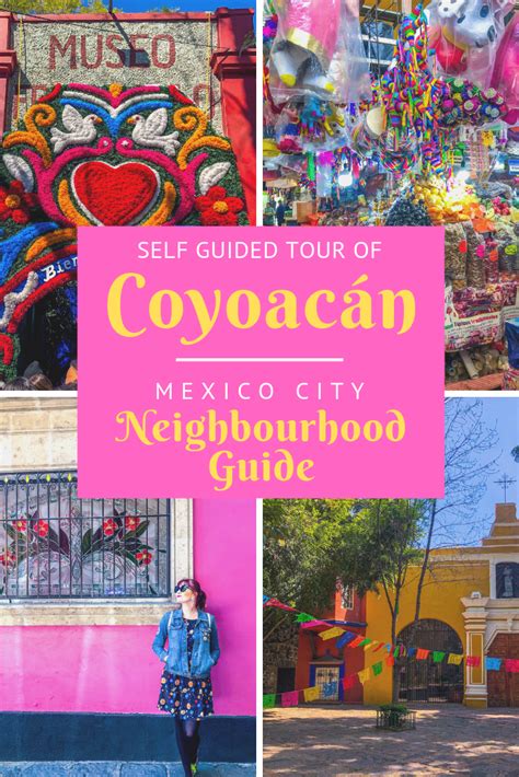 The Mexican City Neighborhood Guide With Images Of Colorful Buildings