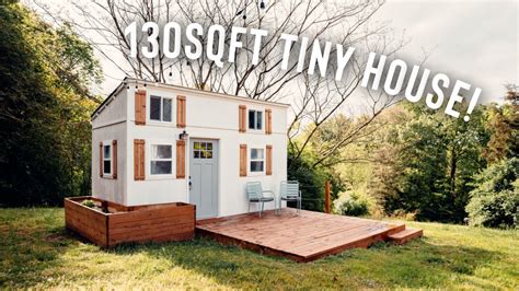 130 Sqft Tiny House Tour Full Airbnb Tiny Home Tour Youtube