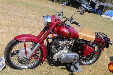 This vintage royal enfield is actually a bullet electra: OldMotoDude: Royal Enfield diesel powered Bullet on ...