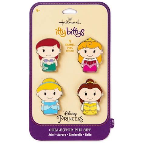 Hallmark Itty Bittys Disney Princess Pin Set Disney Pins Blog