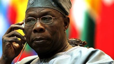 Nigeria Elections Obasanjo Quits Pdp After Criticising Jonathan Bbc News