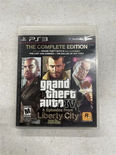 Grand Theft Auto Iv Complete Edition Liberty City Sony Playstation 3