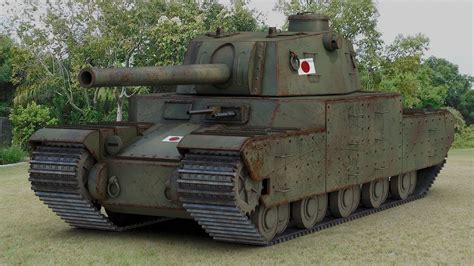 Type 5 Heavy Tank Model Turbosquid 1901182