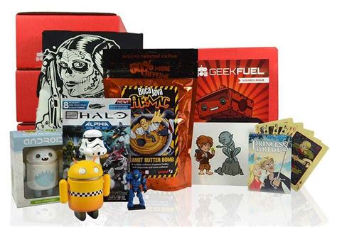 geek fuel monthly subscription box for nerds and gamers geek stuff