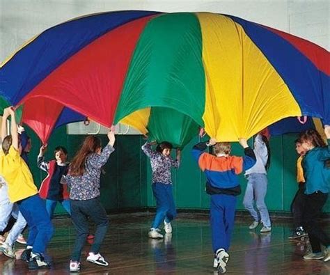 Giant Multi Colored Parachute