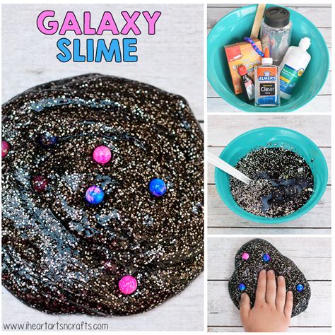 How To Make Galaxy Slime Sensory Play Galaxy Slime Slime Sensory Play