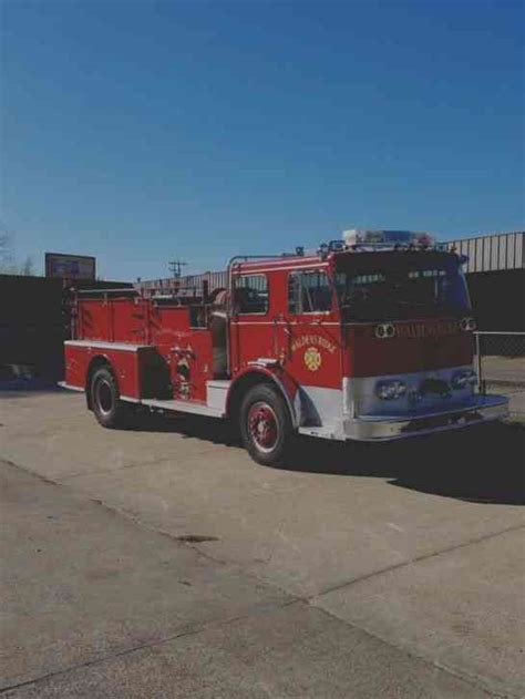 Seagrave 1971 Emergency And Fire Trucks