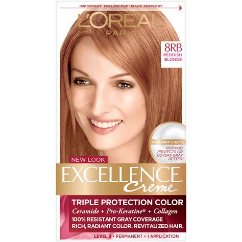 If yiur hair doesnt feel very wet from the color, but slightly damp ot sticky, no need tp rinse. Loreal Excellence Triple Protection Hair Color Creme 8rb ...