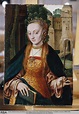 Die heilige Ursula/St Ursula, 1525/1530, Bartholomäus Bruyn; she is ...