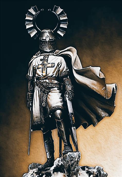 Teutonic Knight 04 Painting By Am Fineartprints Fine Art America