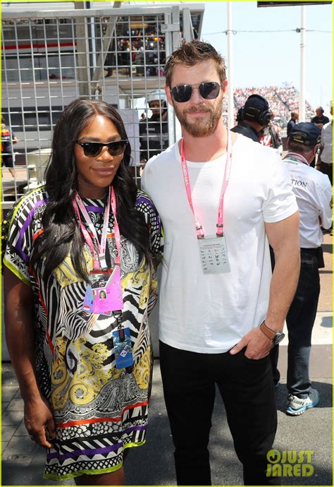 And serena williams proved to be a sports fanatic as she shared several videos taking in the sights and sounds of the monaco grand prix on sunday morning. Serena Williams Joins Chris Hemsworth at Formula 1 World ...