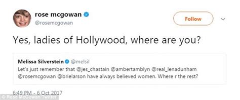 Rose Mcgowan Hits Out Again At Monster Harvey Weinstein Daily Mail
