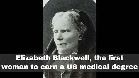 23rd January 1849 Elizabeth Blackwell Becomes The First Woman To Receive A Medical Degree In