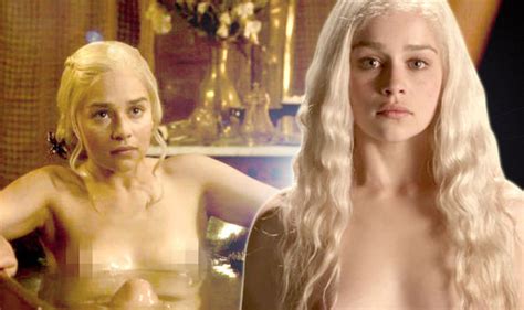 Game Of Thrones Star Emilia Clarke Admits She Finds Sex Scenes Cringeworthy Celebrity News