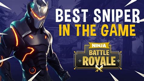 Best Sniper In The Game Fortnite Battle Royale Gameplay Ninja Youtube