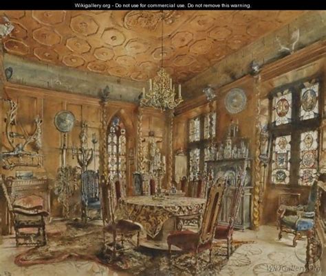Renaissance Interior Rudolph Von Alt The Largest