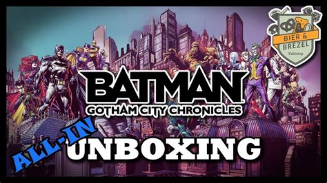 Batman Gotham City Chronicles All In Unboxing Vergleich Mit Knight
