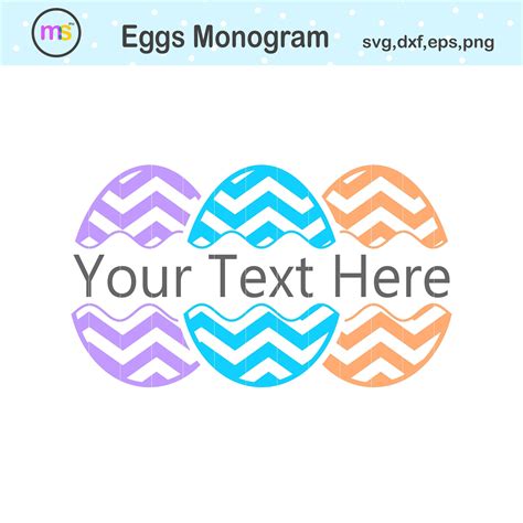 Easter Egg Monogram Svg Easter Egg Svg Easter Svg Egg | Etsy