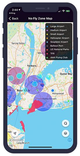 Drone Buddy Fly Drone Safely No Fly Zone Map