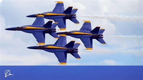 Blue Angels See The F A Super Hornet Being Built Youtube