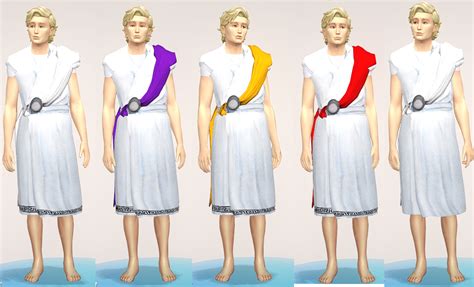 Early Civilization Clothing Pack By Teanmoon Greek Fashion Sims 4