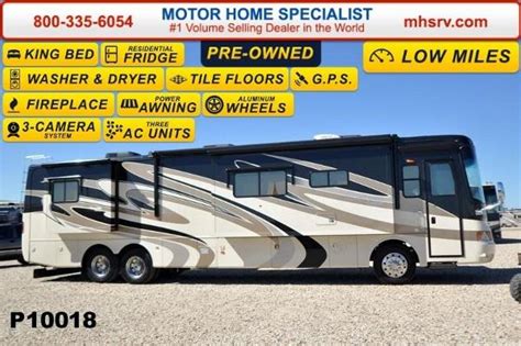 2011 Holiday Rambler Endeavor 43pkq W4 Slides Stack Wd Wi For Sale In