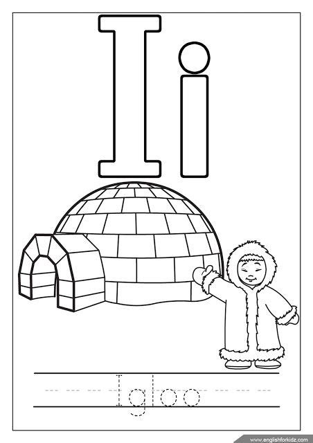 Letter I Coloring Page Alphabet Coloring Pages Coloring Pages