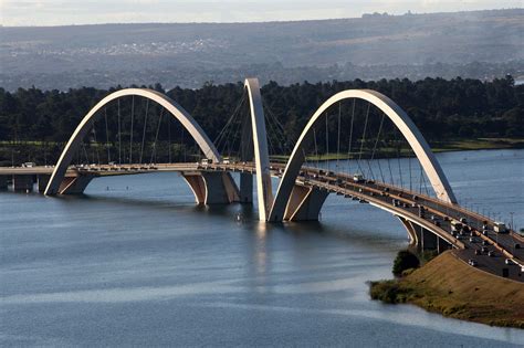 Ponte Juscelino ©agência Brasíliaflickr Oscar Niemeyer Architecture