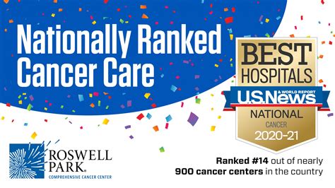 Buffalo Is Home To A ‘best Hospital Roswell Park Again Ranked Among Top 15 Of Cancer Centers