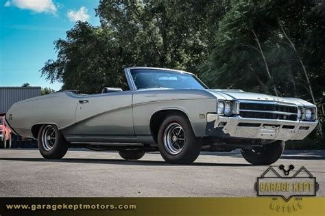 1969 Buick Gs400 Convertible Silver Convertible 400 V8 22689 Miles For Sale