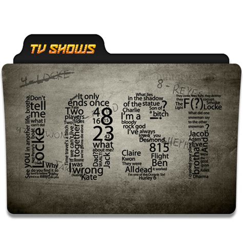 Tv Shows Folder Icon Png Vipdarelo