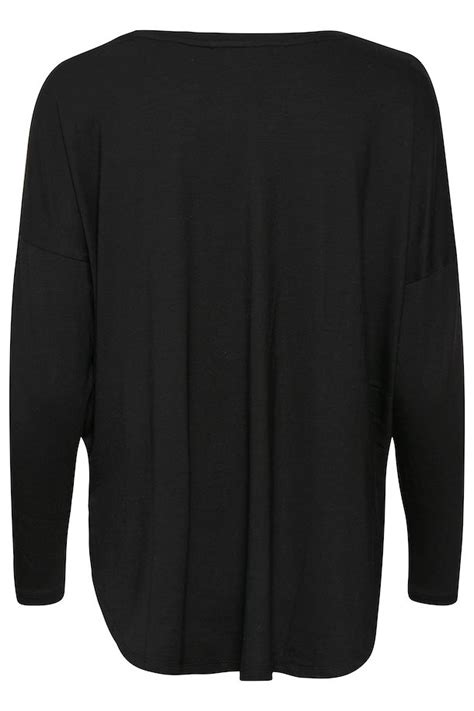 Part Two Long Sleeved T Shirt Black Shop Black Long Sleeved T Shirt