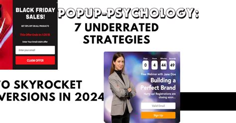 Pop Up Psychology 7 Underrated Strategies To Skyrocket Conversions In