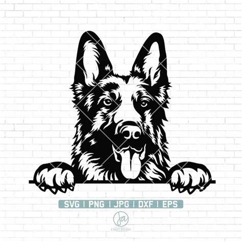 German Shepherd Svg Dog Breed Svg Pet Lover Svg Dog Lo Inspire