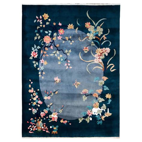 Outstanding Early 20th Century Chinese Art Deco Rug For Sale At 1stdibs